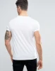 king young  men wholesale cheap plain design crew neck roll sleeve slim fit bodybuilding blank white t shirts