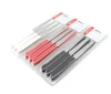 kitchen knife with PP handle and serration blade 6pcs steak knives