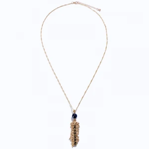 Komi gold plated black enamel KUUIPO Hawaiian Necklaces samoa enamel chain pearl pendant necklaces jewelry wholesale 6 designs