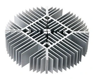 Large household  aluminum profile round heat sink for faster cooling