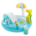 Large inflatable  pvc plastic  swimming pool for kids