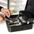 Import Large Key Lock Cash Storage Metal Money box with Cover and  Key Lock Portable Cash Box from China
