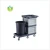Import Large laundry bin cart capacity 43L, hotel laundry basket trolley on wheels from China