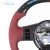 Import LED Carbon Fiber Red Perforated Leather Steering Wheel  For Nissan from China
