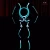 Import LED Luminous robot costume /David Guetta robot suit/ illuminated kryoman Robot from China