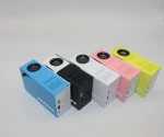 LED Mini Projector 320x240 Pixels Supports 1080P  HD USB Audio Portable Projector Home Media Video player
