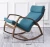 Import leisure living room home furniture wooden rocking chairs reclining rolling armchair from China