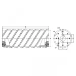 leveling slick granite marble  stone slabs surface grinding tools Diamond Roller segment rollers