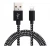 Import Lighting USB nylon data cable is used for IOS data transmission and charging from China