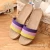 Import Linen slippers indoor slippers wooden cotton and linen home non-slip thick bottom summer sandals and flip flops from China