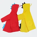 Little dinosaur child raincoat for kids