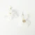 Import LIVE4U New Design White Pearl Acrylic Flower Stud Earring Jewelry Gift from China
