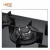 Import Long lifetime kitchen appliance 5 burners best glass type built in gas cooker stove from China