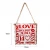 Import Love Letter Wooden Wall Hanging Board Plaques Signs Gift Pendant Tag from China
