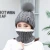 Import LRT Wholesale Fashion Custom Logo Girls Cap Hat Winter Knitted Pom Pom Hat For Women from China