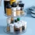 Import LS0009-1 Multi-Functional Double Deck Storage Tray With 360-Degree Rotation Of Kitchen Seasoning Bottle Lazy Susan from China