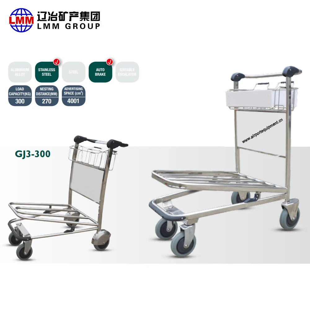 luggage trolley parts for airport price