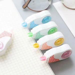 LULAND Student Stationery Supplies Correction Tape Transparent Film White Tape