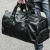 Import Luxury Black leather travel duffle bag vintage leather weekender mens duffel bag luggage Bags from Pakistan