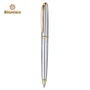 Luxury Metal roller pen ballpoint pen with liquid ink ODM OEM Metal pen set