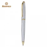Luxury Metal roller pen ballpoint pen with liquid ink ODM OEM Metal pen set