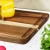 Import Luxury rectangle wooden chopping board 4 pcs acacia wood cutting board set from China