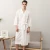 Import Luxury unisex customized logo waffle 5 star hotel bathrobe men from China
