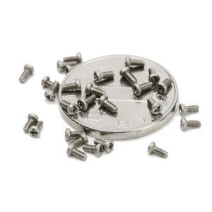 m1.2 titanium mini small size micro screw m1 for watch glasses