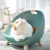 Import Makesure Dafu Lifting Wooden Feet Design Round Pet Beds Cat Bed from China