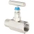 Import Manual gas single block and bleed gauge stainless steel needle valve 1/4 ss316 from China