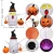 Import Manufacture Supply High Quality Polyester Inflatable decoration Pumpkin for Halloween Party from China