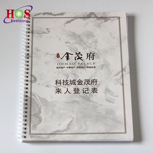 Manufacturer Custom Design Professional Company Leaflet Brochure Flyer and Catalogue Spiral A4 A6 Mini Booklet Magnet Printing