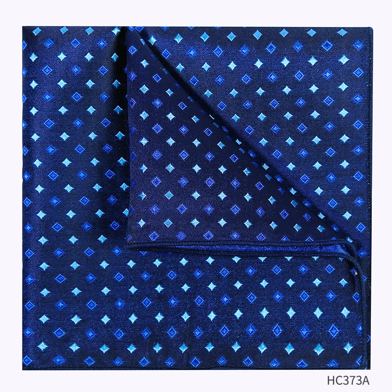 Manufacturer Handmade Custom 100% Silk Handkerchief Pocket Square For Men