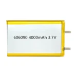 Manufacturer OEM Rechargeable Lithium Polymer Battery 606090 3.7V 4000mAh Battery for Electronic Application