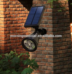 Manufacturer wholesale solar power spotlight garden light led garben
