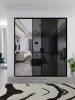 Manufacturers custom Exterior design worthwhile price frame Aluminum sliding Glass Folding Door