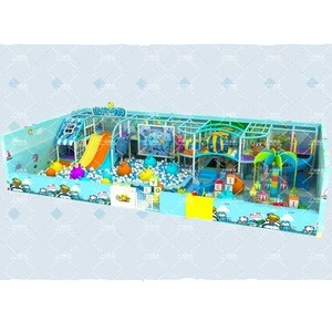 Marine Theme Series Sports indoor Playground Slide Kids indoor Toys Playground