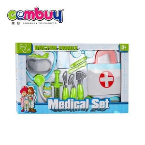 Medical pretend play game kit plastic kids doctor set toy