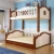 Import Mediterranean style triple children bed wood child bunk bed with toy from China