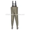 Men chest  high Nylon Fly Fishing Waders with pockets cheap outdoor hunting Waders