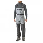 Men's 3-Ply Durable Breathable and Waterproof with Neoprene Stocking Foot Insulated Chest Waders for Hunting/Fishing