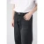 Import Mens 2024 Seasons New Korean Edition Personalized Straight Black Gray Wide Leg Jeans for Men from China