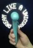 Mini Fan With Ball Pen Great For Music Concert 3 in 1 Multipurpose Light