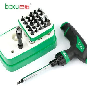 mini optical eyeglasses hand tools metal for phone repair cordless screwdriver drilling bits made in China BAKU ba-3037