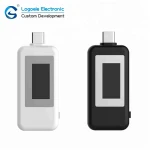 MINI portable USB-C Type-C LCD DC tester Voltmeter voltage ammeter current power meter display