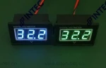Mini Voltage Meters,Electrical instrument Voltage Meter DC15~120V, LED voltage meter waterproof