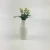 Import Mini White Porcelain Vases Ceramic Flower Vase with Holes from China