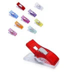 Mixed Plastic Wonder Clips sewing Patchwork Fabric Quilting Sewing Knitting Clips Home Office Supplies