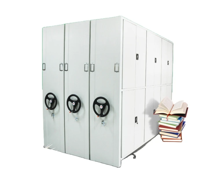 Mobile Suspension Filing Trolley Storage Library Furniture Bulk Library Filing System Modern Iron H2300*w900*d560mm