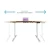 Import Modern Customized Height Adjustable Standing Table  Office Desk from China